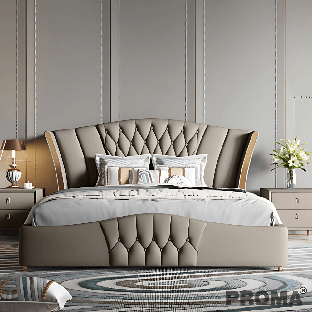 [Pre-order] เตียงนอน Proma-B13-5F ขนาด 5 ฟุต สีน้ำตาล